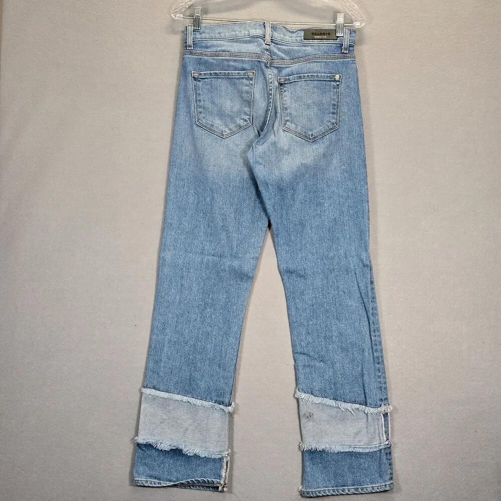 BALDWIN denim Sz Size 27x29 Stella Harvey Mid-rise Straight